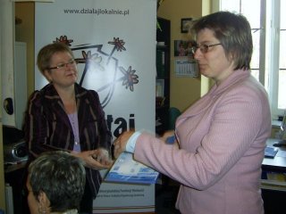 XVI Konkurs Grantowy "Działaj Lokalnie V". Podpisanie umów grantowych ze zwycięzcami 30 marca 2007 r. 