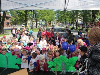 Czytelniczy pociąg wypełniony maksymalnie