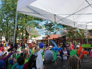 Czytelniczy pociąg wypełniony maksymalnie