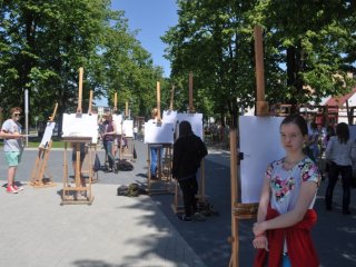 Pierwszy planer malarski w Przestrzeni S.O.W. A.