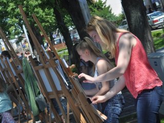 Pierwszy planer malarski w Przestrzeni S.O.W. A.