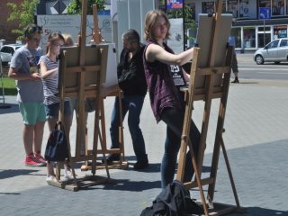 Pierwszy planer malarski w Przestrzeni S.O.W. A.