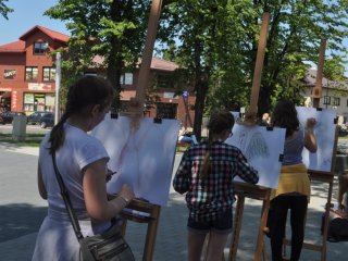 Pierwszy planer malarski w Przestrzeni S.O.W. A.