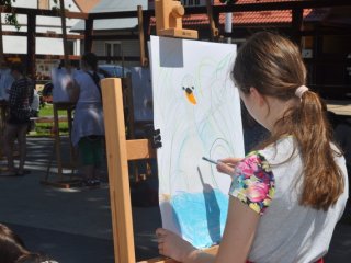 Pierwszy planer malarski w Przestrzeni S.O.W. A.