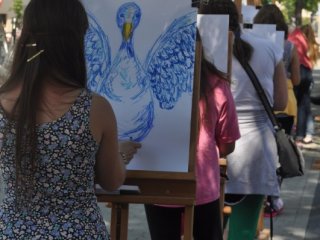 Pierwszy planer malarski w Przestrzeni S.O.W. A.