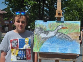 Pierwszy planer malarski w Przestrzeni S.O.W. A.