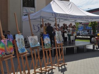 Pierwszy planer malarski w Przestrzeni S.O.W. A.