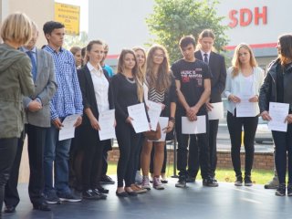 Fotorelacja z uroczystości wręczenia stypendiów