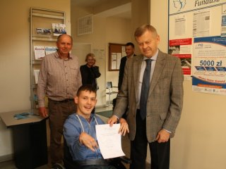 Fotorelacja z uroczystości wręczenia stypendiów