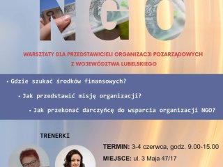 Podsumowanie szkolenia „Jak pozyskać fundusze na działalność organizacji pozarządowej?”