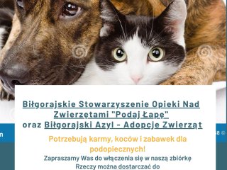 Zbiórka karmy oraz ciepłych koców dla bezdomnych zwierzą