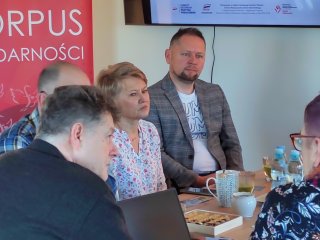 Spotkanie Lokalnej Koalicji Wolontariatu, zorganizowane przez Biłgorajskie Partnerstwo Na Rzecz Wolontariatu