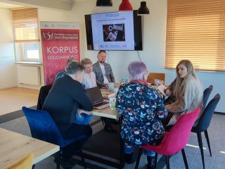 Spotkanie Lokalnej Koalicji Wolontariatu, zorganizowane przez Biłgorajskie Partnerstwo Na Rzecz Wolontariatu