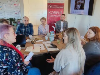 Spotkanie Lokalnej Koalicji Wolontariatu, zorganizowane przez Biłgorajskie Partnerstwo Na Rzecz Wolontariatu