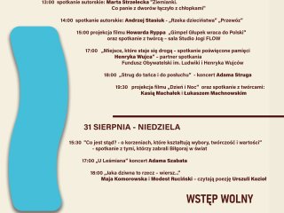 Festiwal Źródła - zapraszamy 30 i 31 sierpnia